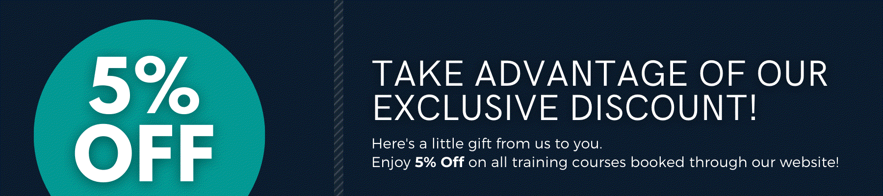5% off img